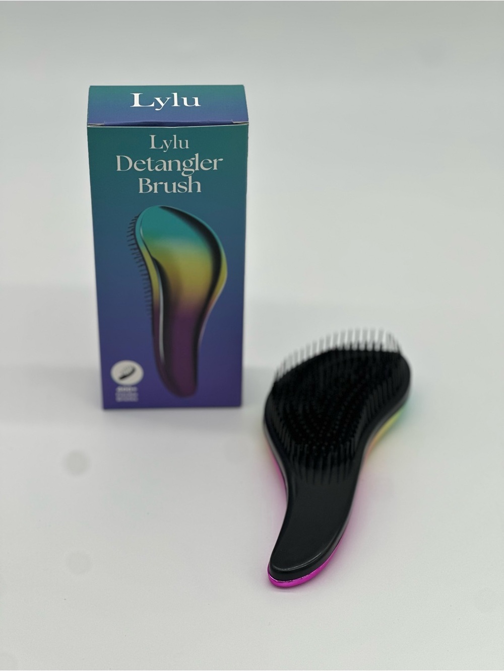 Detangler Brush - Black/Purple - Picture 2 of 5